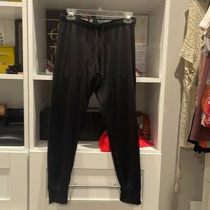 NWOT PINK Black Joggers